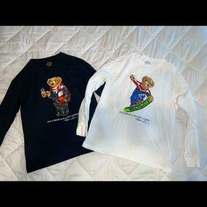 Pair (2) of Ralph Lauren Polo long sleeve t shirts